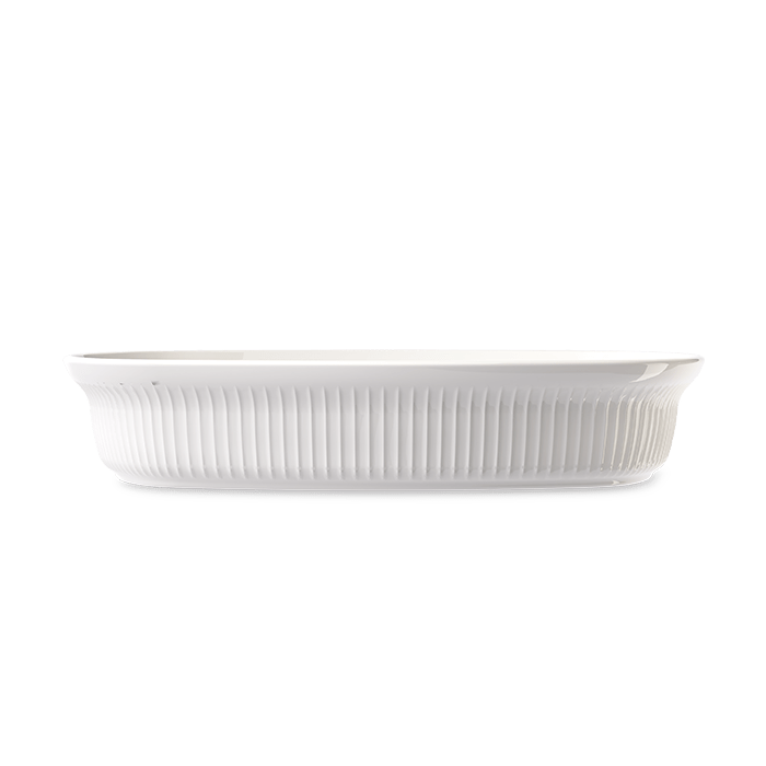 Kähler Hammershøi Ovenproof Dish, White, W: 12.6"