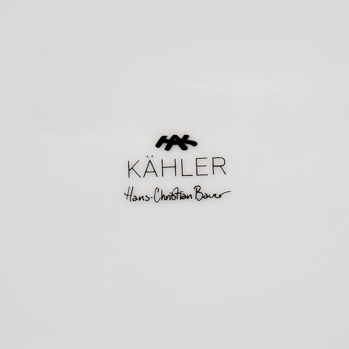 Kähler Hammershøi Ovenproof Dish, White, W: 12.6"