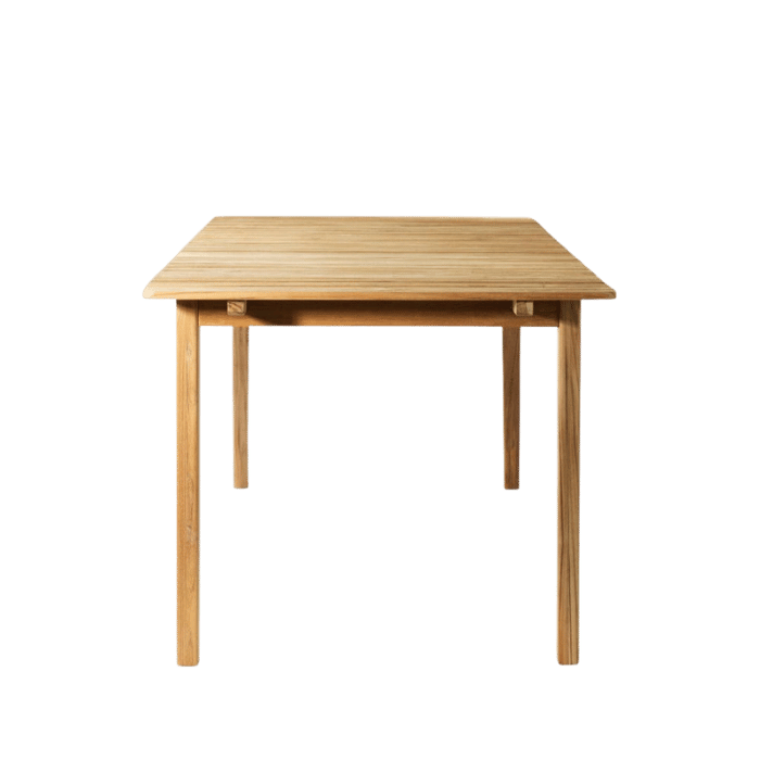 FDB Møbler M2 Sammen Garden Table, Solid Nature Oiled Teak
