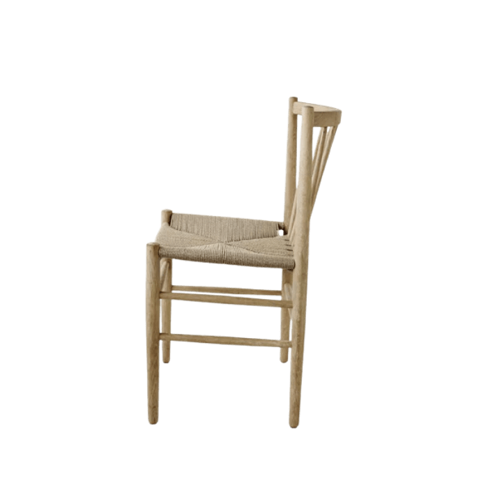 FDB Møbler J80 Chair, Nature Lacquered Oak
