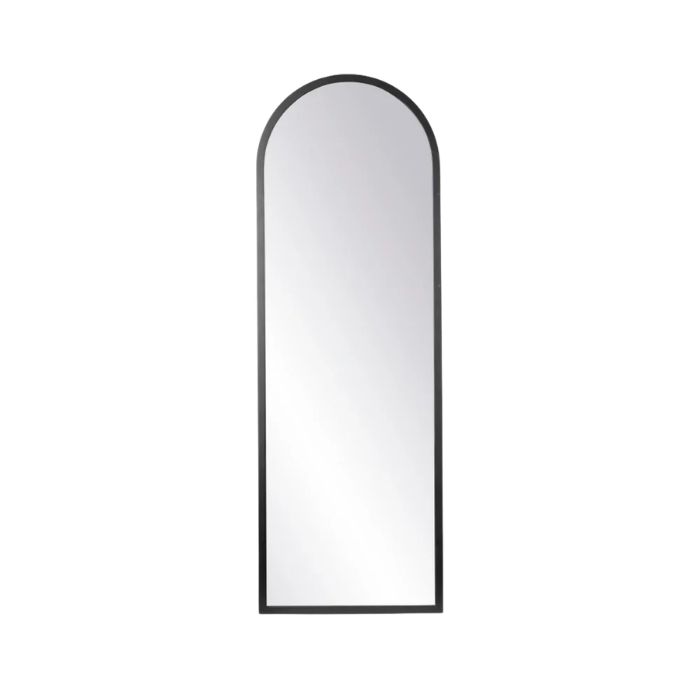 FDB Møbler I2 Mossø Mirror, Black Painted Oak 160x55
