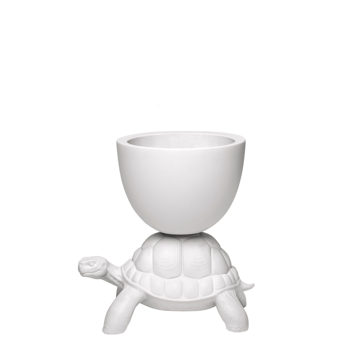 Turtle Carry Planter and Champagne Cooler by Qeeboo