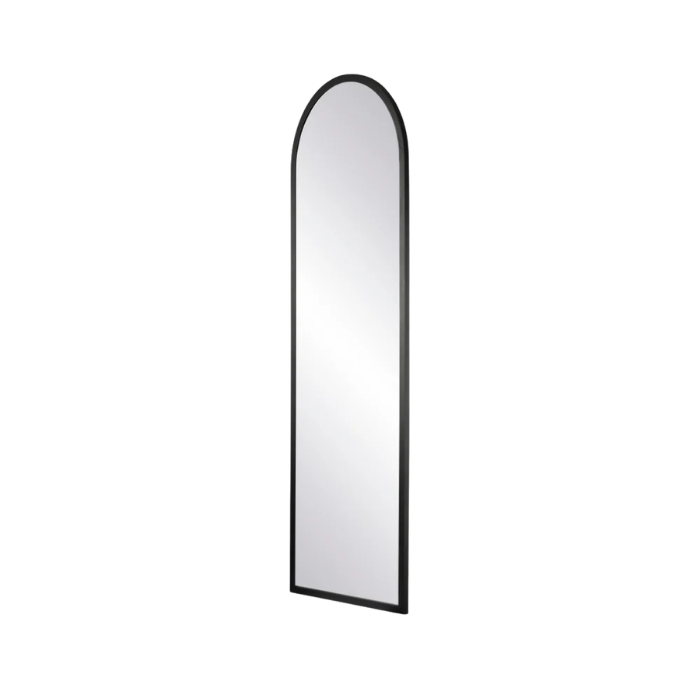 FDB Møbler I2 Mossø Mirror, Black Painted Oak 160x55