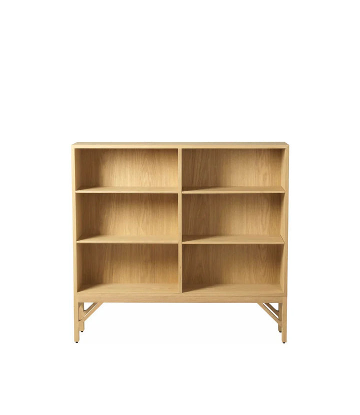 FDB Møbler A152 Shelving Unit, Nature Lacquered Oak