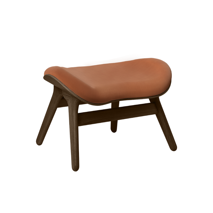 UMAGE A Conversation Piece Ottoman, Dark Oak