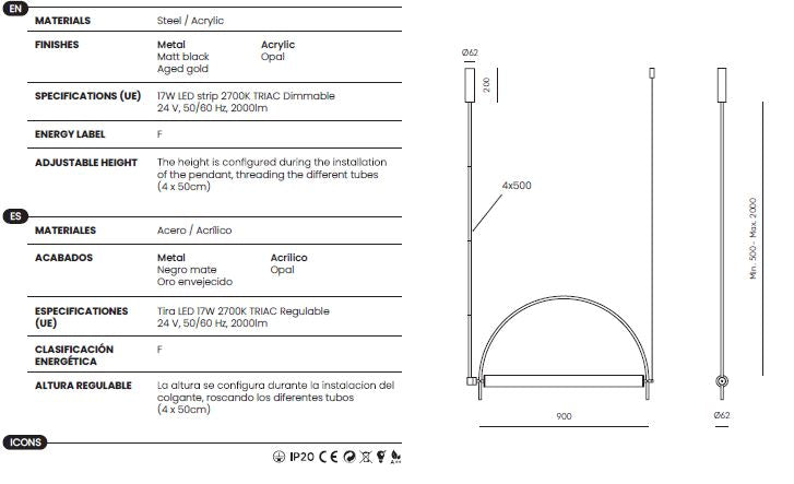 Arc Pendant Lamp