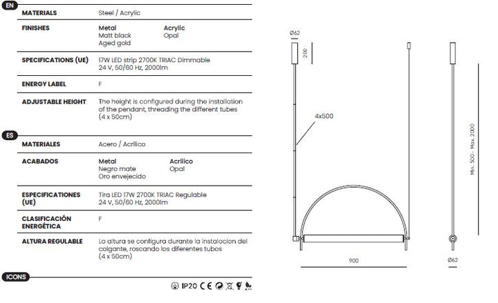 Arc Pendant Lamp