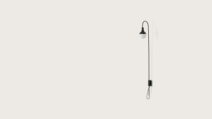Helmet Curve Wall Lamp