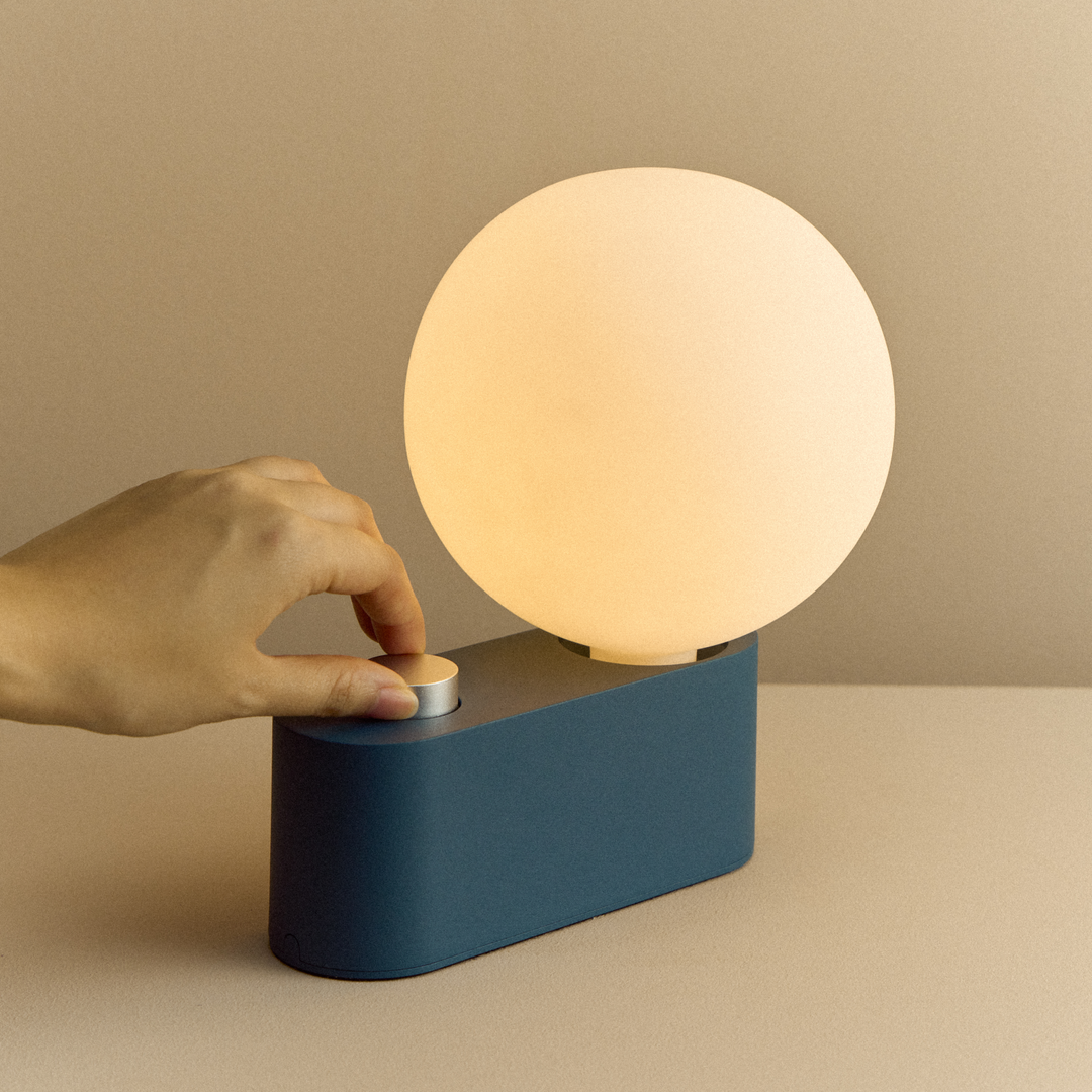 Alumina Multi-Use Lamp in Sapphire - Set of 2