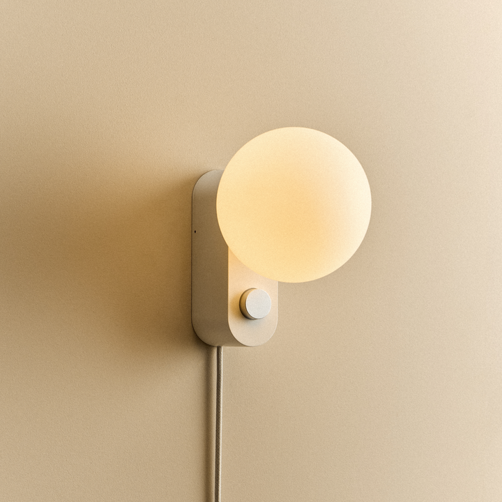 Alumina Multi-Use Lamp in Chalk - Set of 2