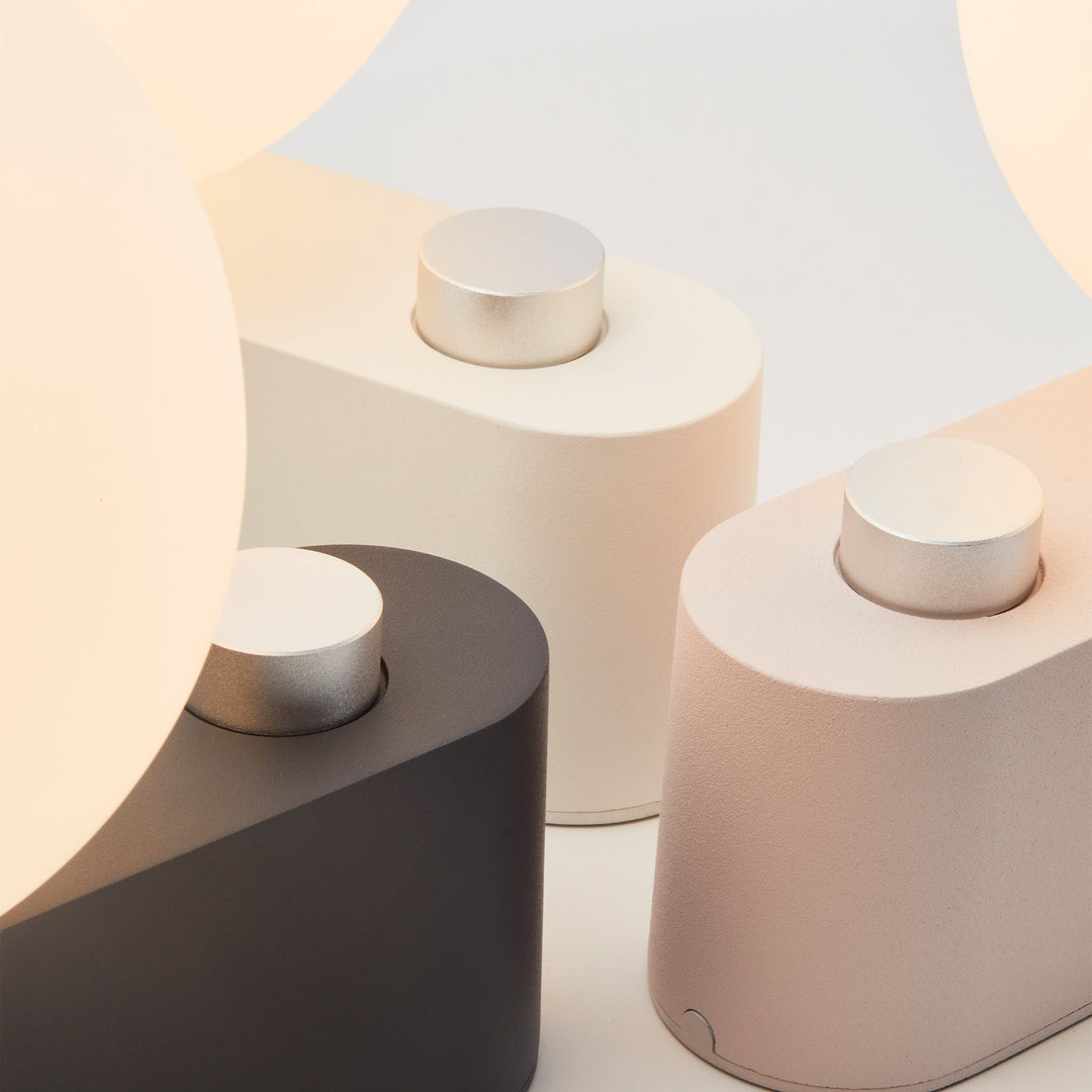 Alumina Multi-Use Lamp in Chalk