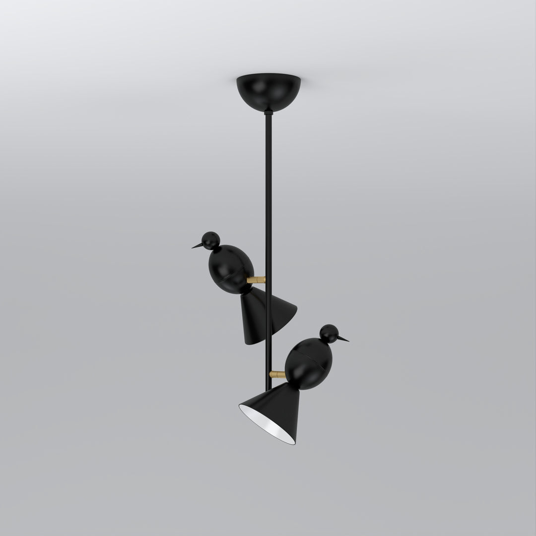 Alouette 2 Birds I Ceiling Lamp