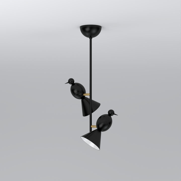 Alouette 2 Birds I Ceiling Lamp