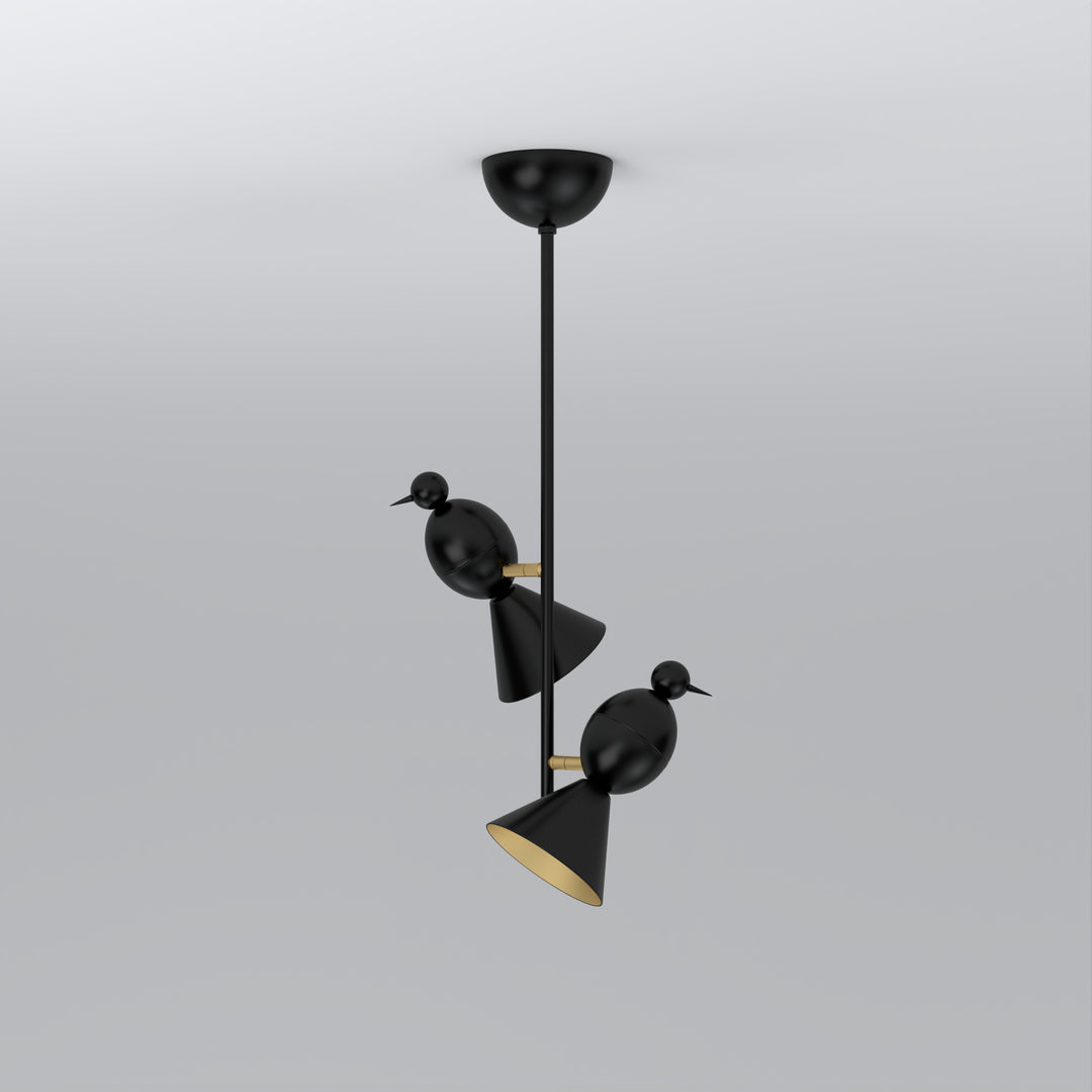 Alouette 2 Birds I Ceiling Lamp