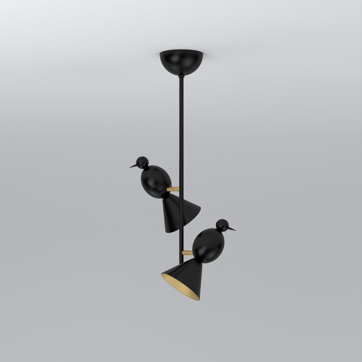 Alouette 2 Birds I Ceiling Lamp