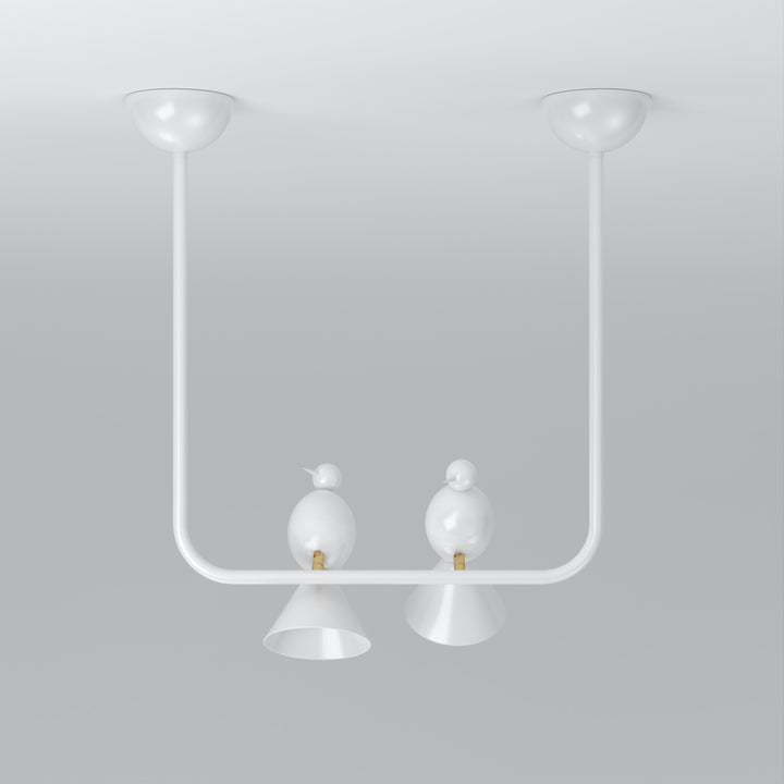 Alouette 2 Birds U Ceiling Lamp