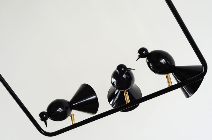 Alouette 3 Birds U Ceiling Lamp