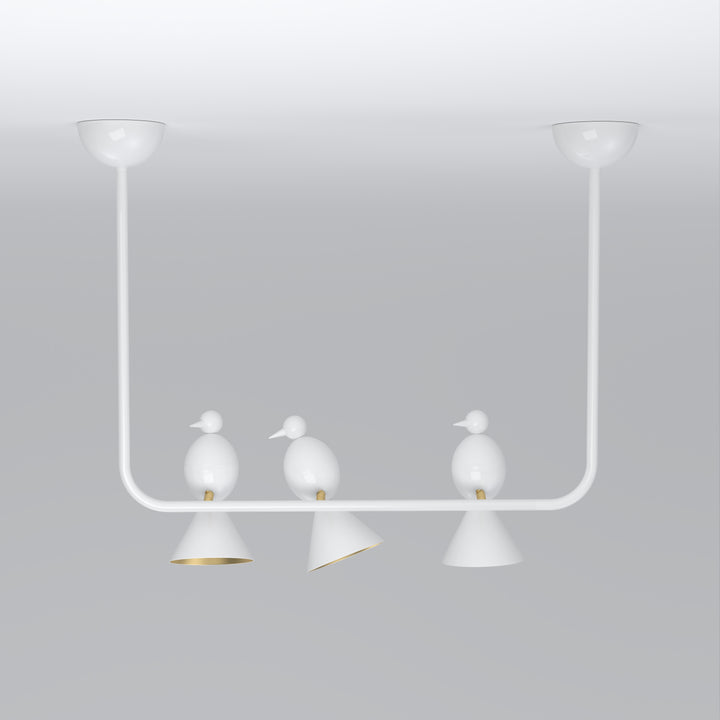 Alouette 3 Birds U Ceiling Lamp
