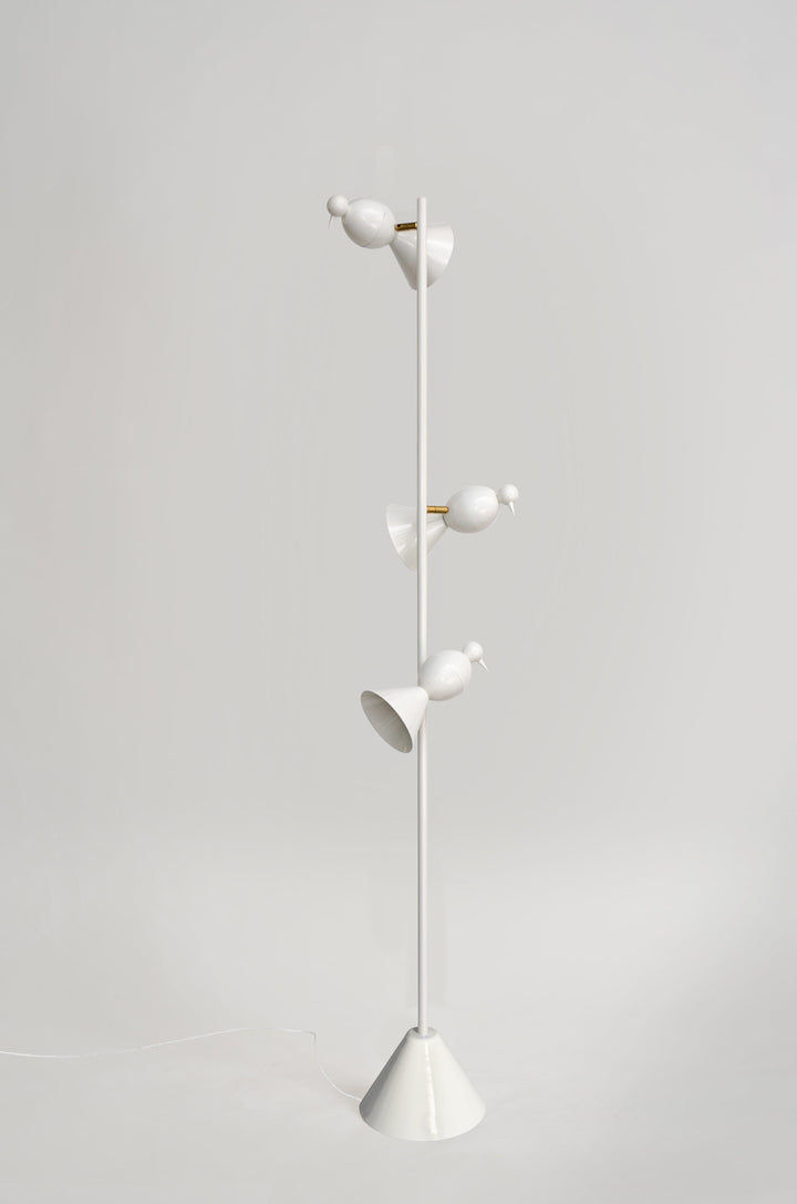 Alouette 3 Birds Floor Lamp
