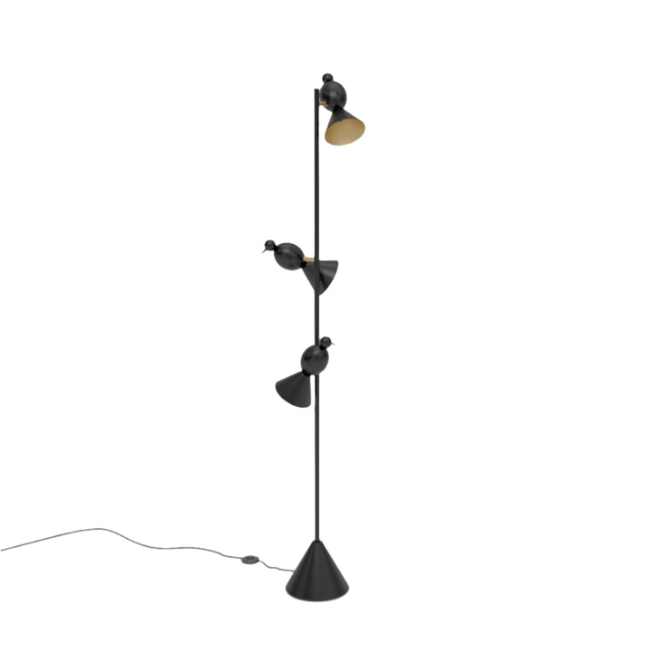Alouette 3 Birds Floor Lamp