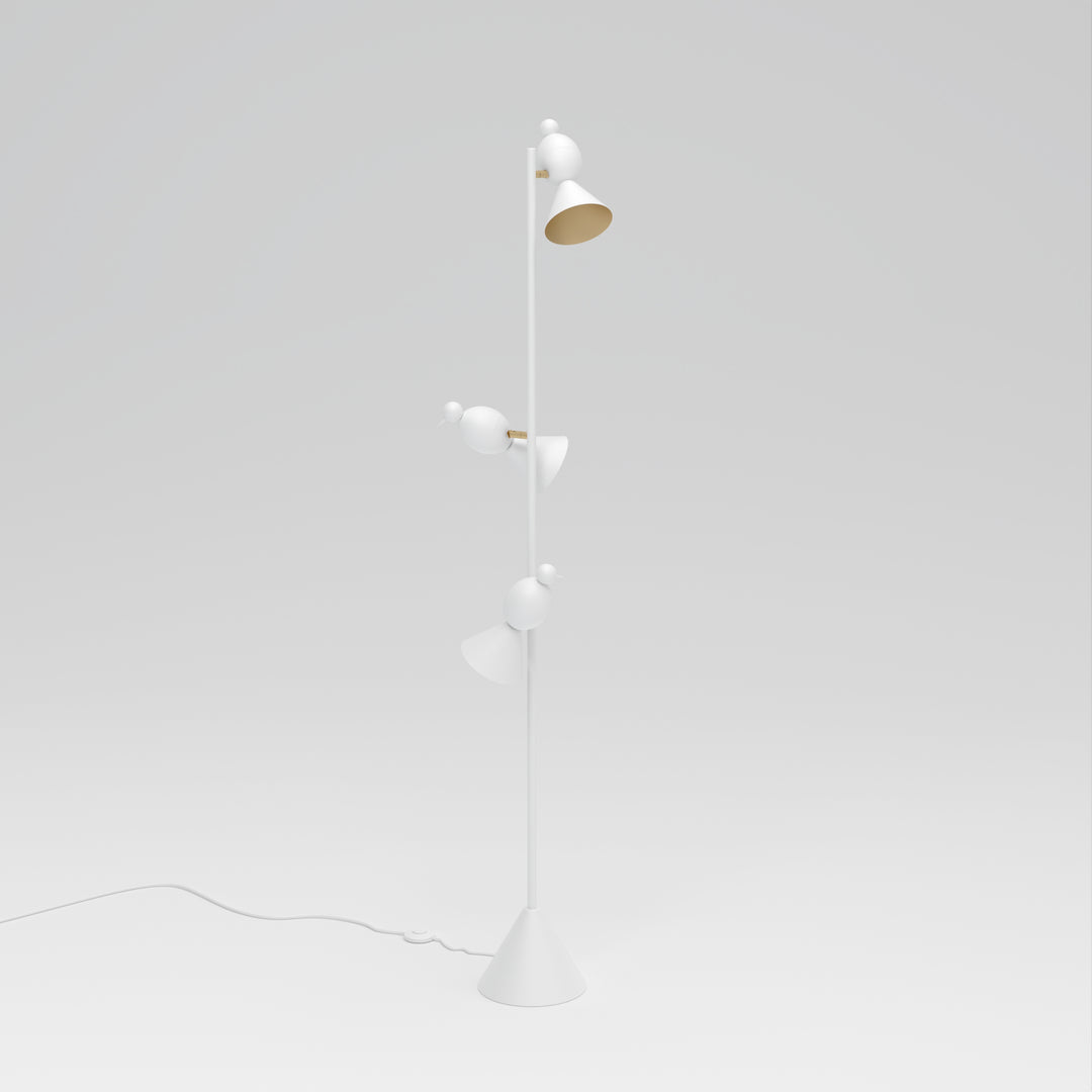 Alouette 3 Birds Floor Lamp