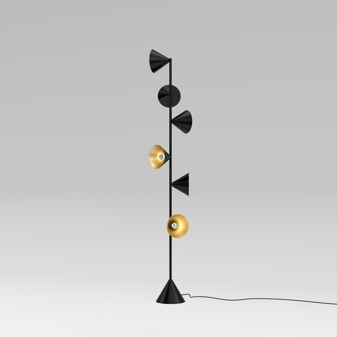 Vertical Cone Floor Lamp