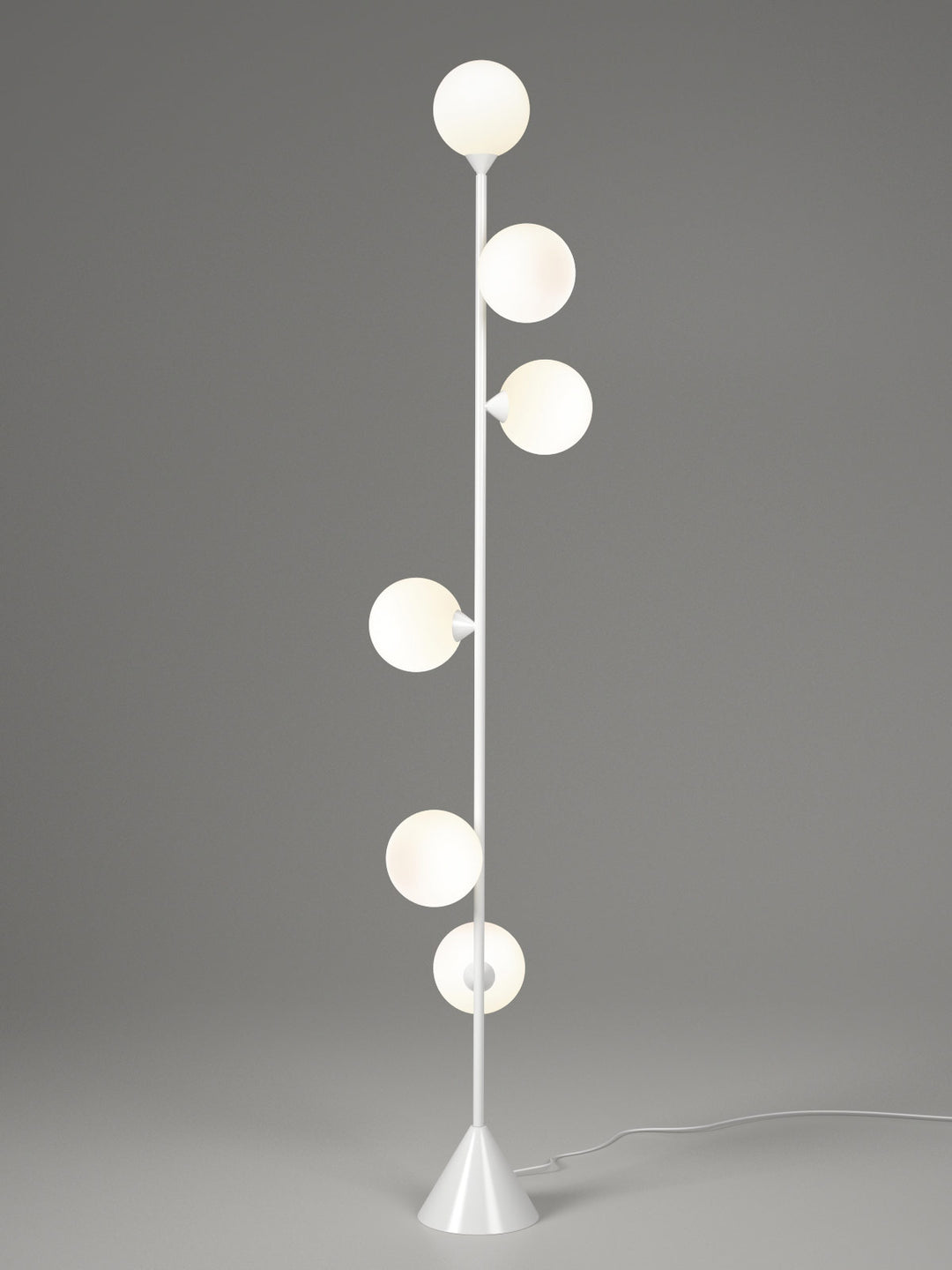 Vertical Globe Floor Lamp