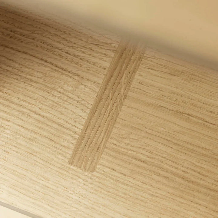 FDB Møbler B100 Shelves, Solid Nature Oiled Oak, Wide