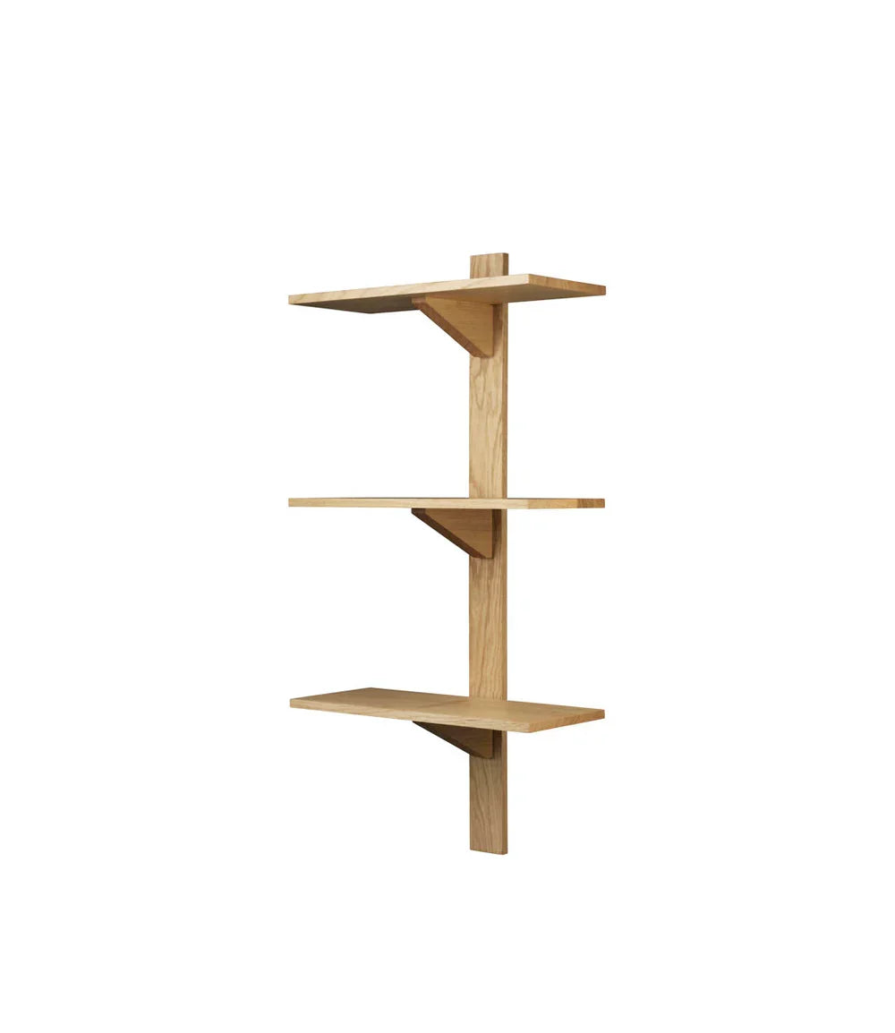 FDB Møbler B100 Shelves, Solid Nature Oiled Oak