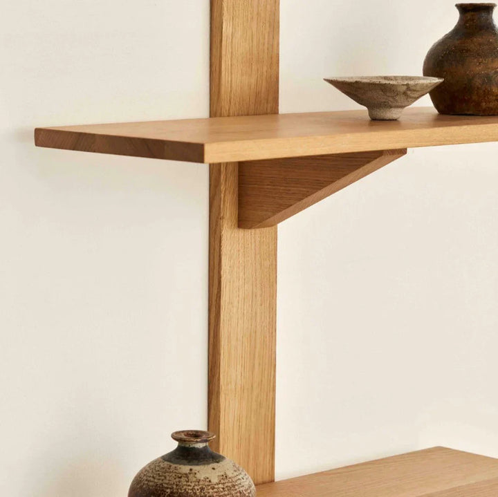 FDB Møbler B100 Shelves, Solid Nature Oiled Oak