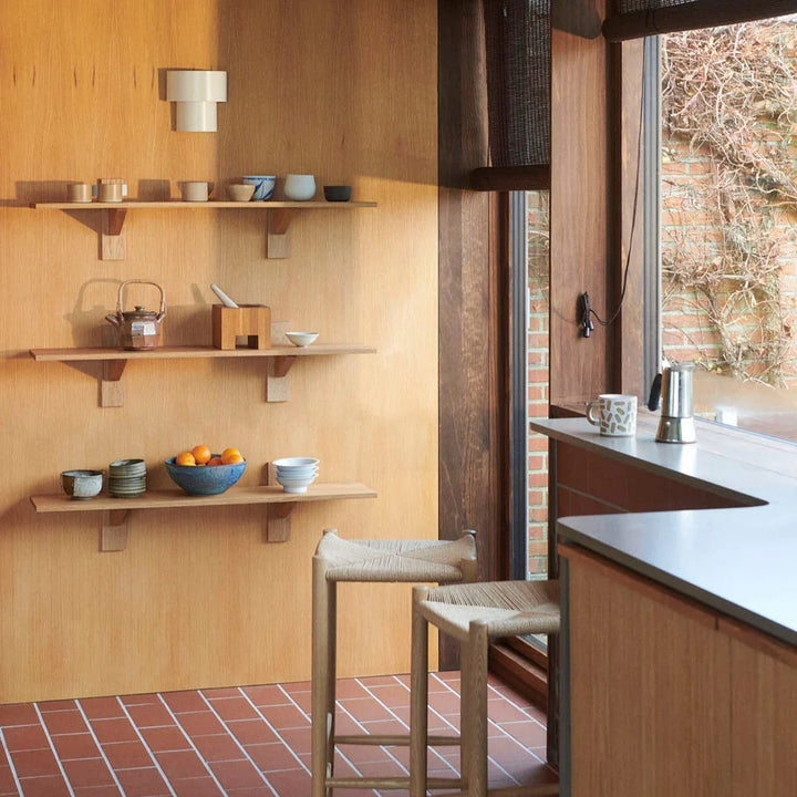 FDB Møbler B100 Shelves, Solid Nature Oiled Oak