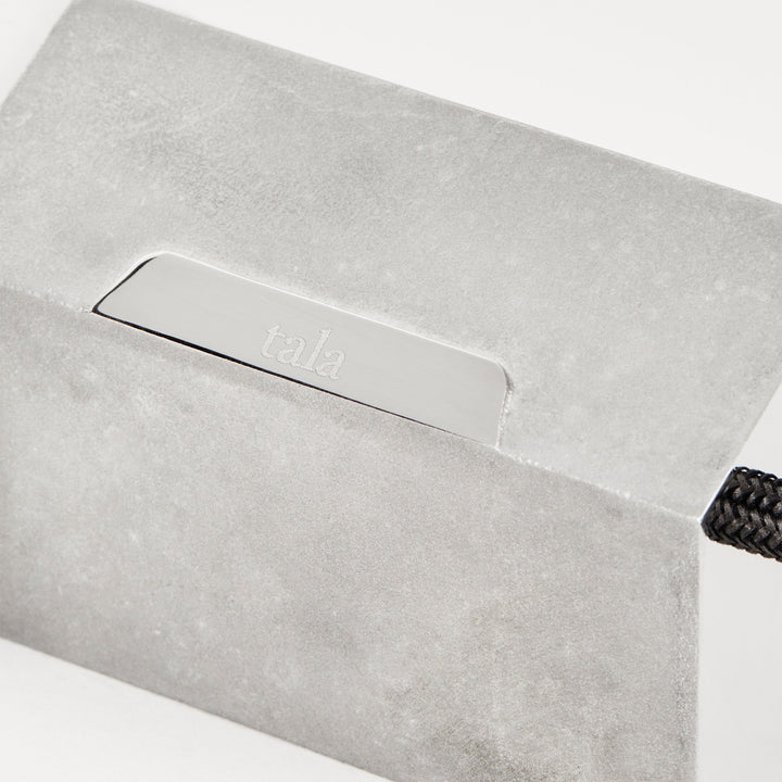 Basalt Nine Pendant in Stainless Steel