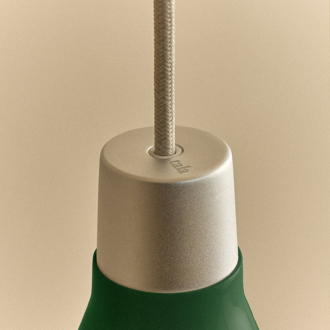 Bower Pendant Light Medium in Dark Green