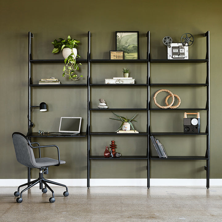Branch-3 Shelving Unit with Desk