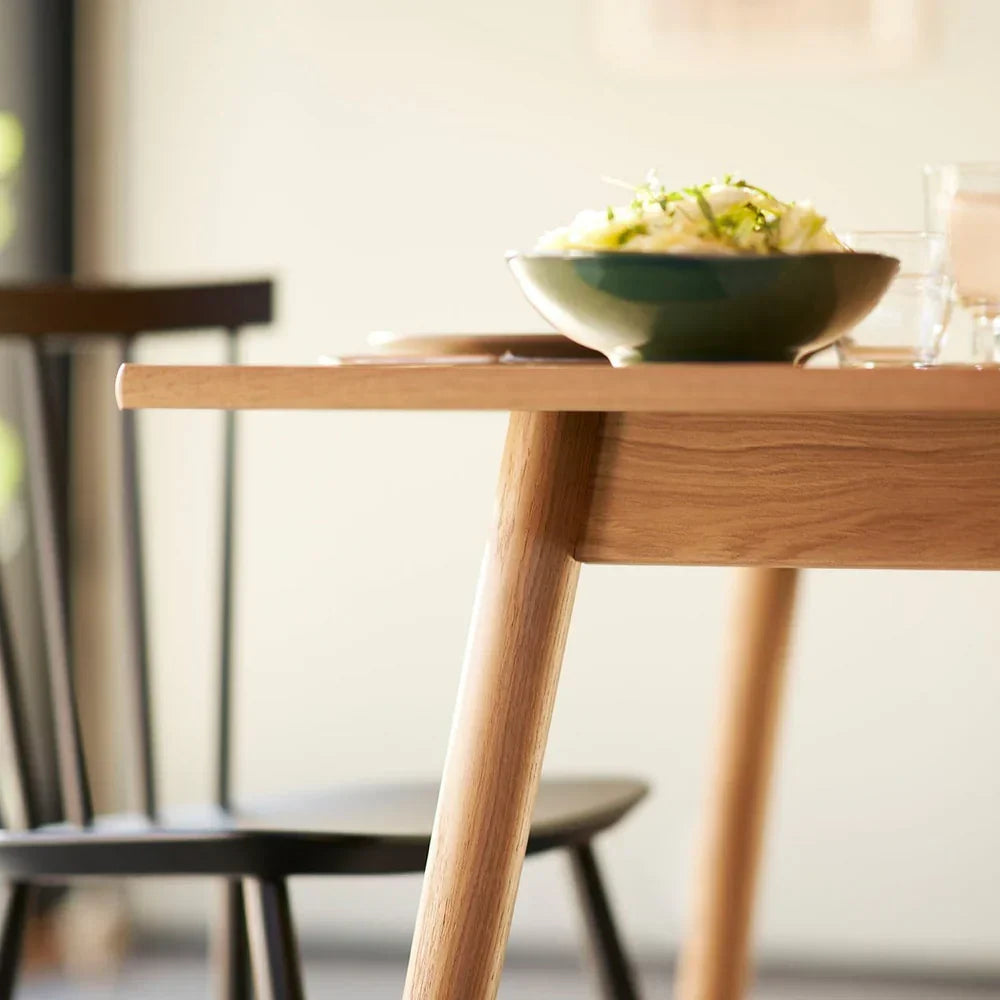 FDB Møbler C35A Dining Table, Nature Lacquered Oak
