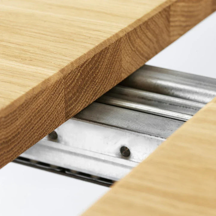 FDB Møbler C63E Bjørk Dining Table, Solid Nature Oiled Oak