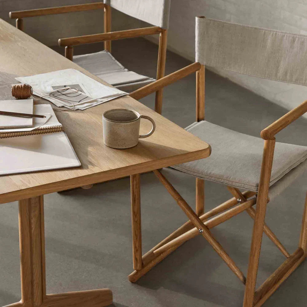 FDB Møbler C64 Shaker Dining Table, Solid Nature Oiled Oak