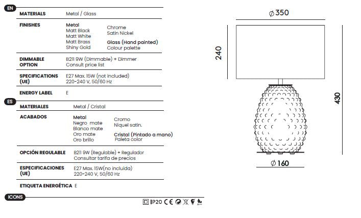 Cactus Table Lamp