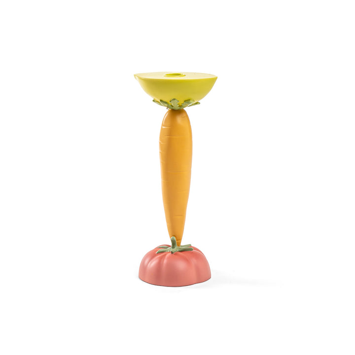 Seletti Vitamin Carrot Candlestick, the candlestick without a candle