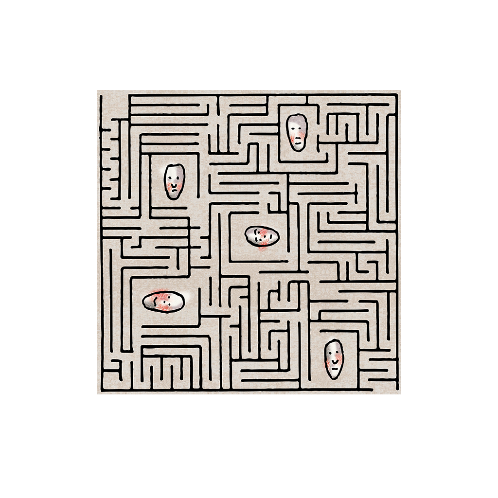 Carpet Labyrinth (200x200 Cm)