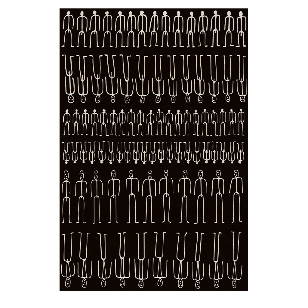 Carpet Parade Black (200x300cm)