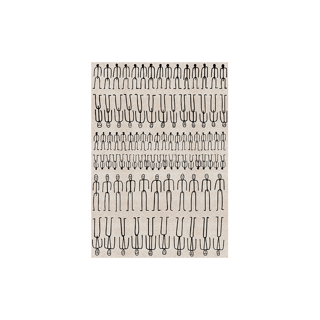 Carpet Parade White Small (140x200cm)