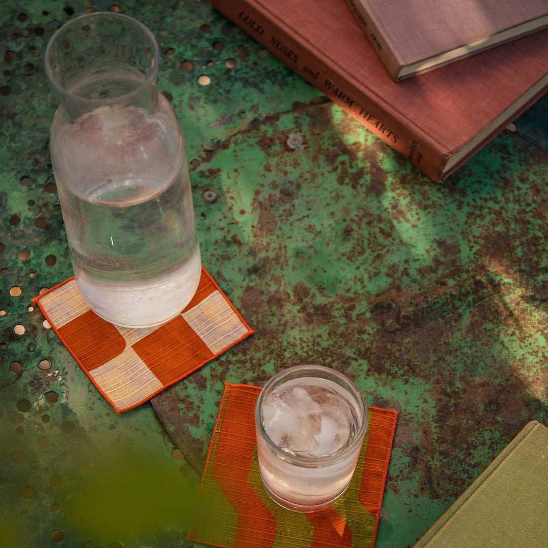 Cocktail Napkins Double Sided Stripe