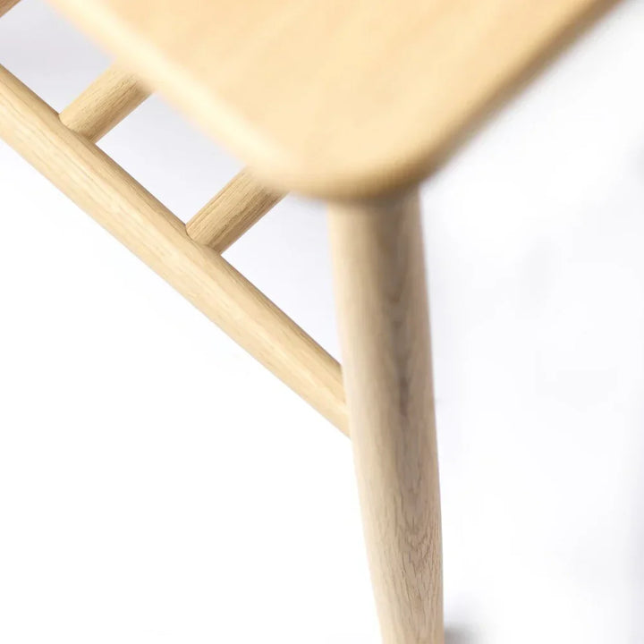 FDB Møbler D20 Corner Table, Solid Nature Oiled Oak
