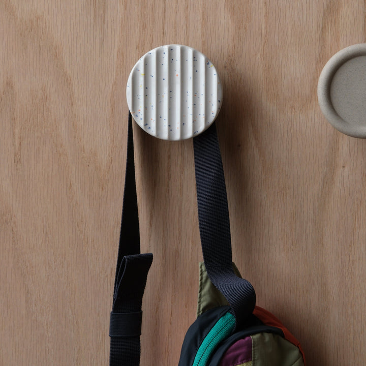 Sequence Coat Hook - Fluted