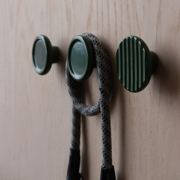 Sequence Coat Hook - Fluted