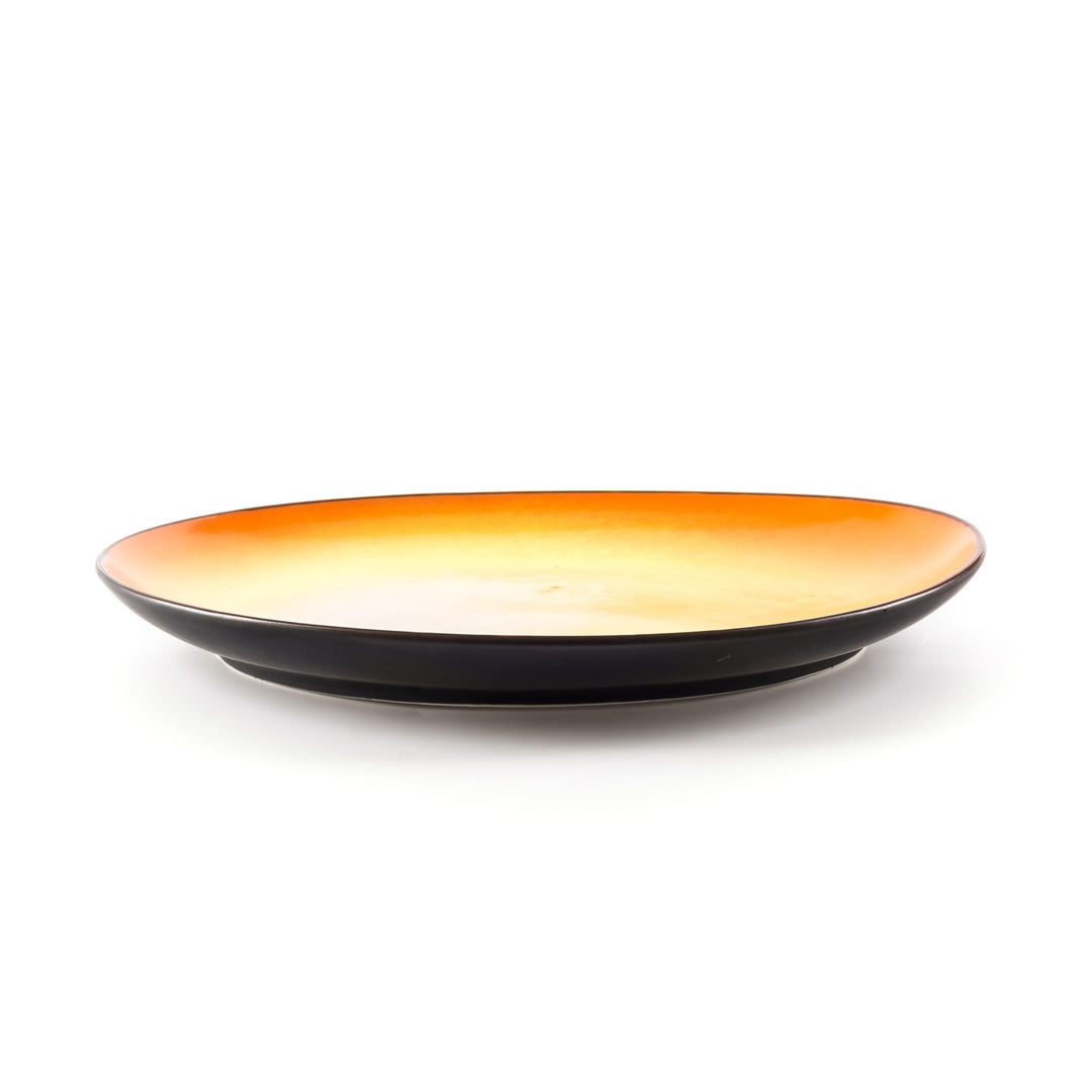 Seletti Cosmic Diner Sun Tray, low side profile of the shallow tray