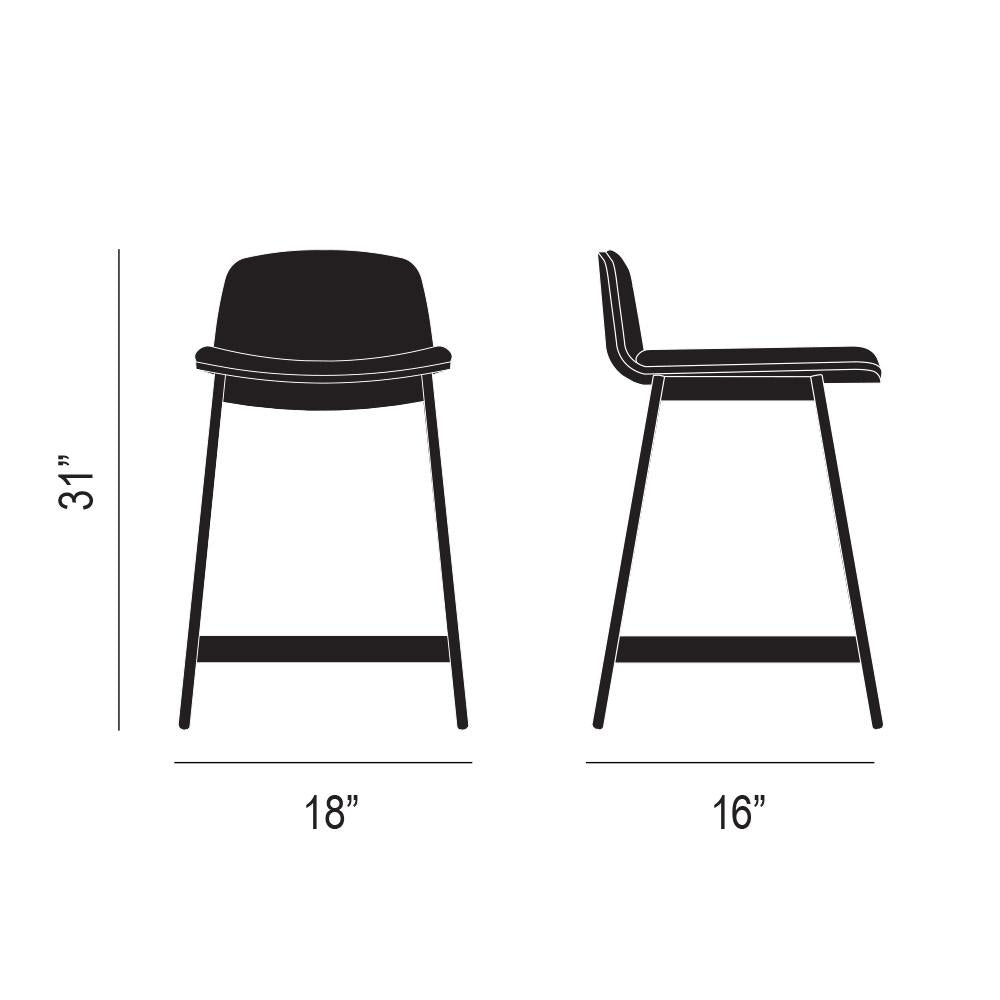 Duet Counter Stool