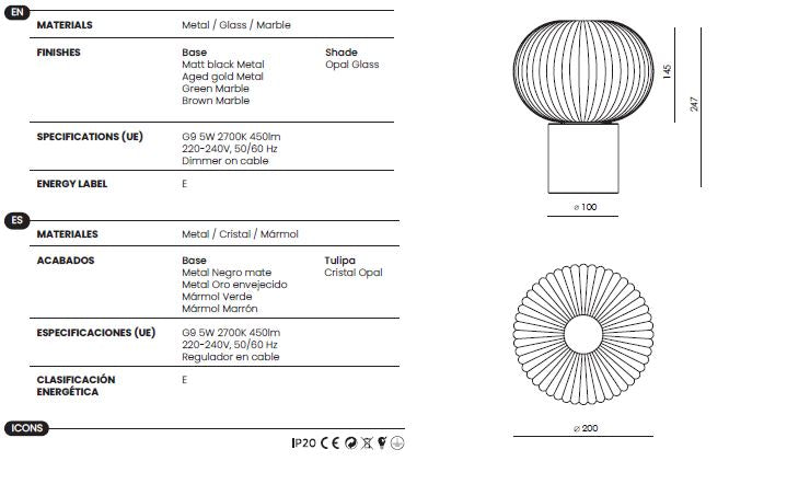 Irzo Table Lamp