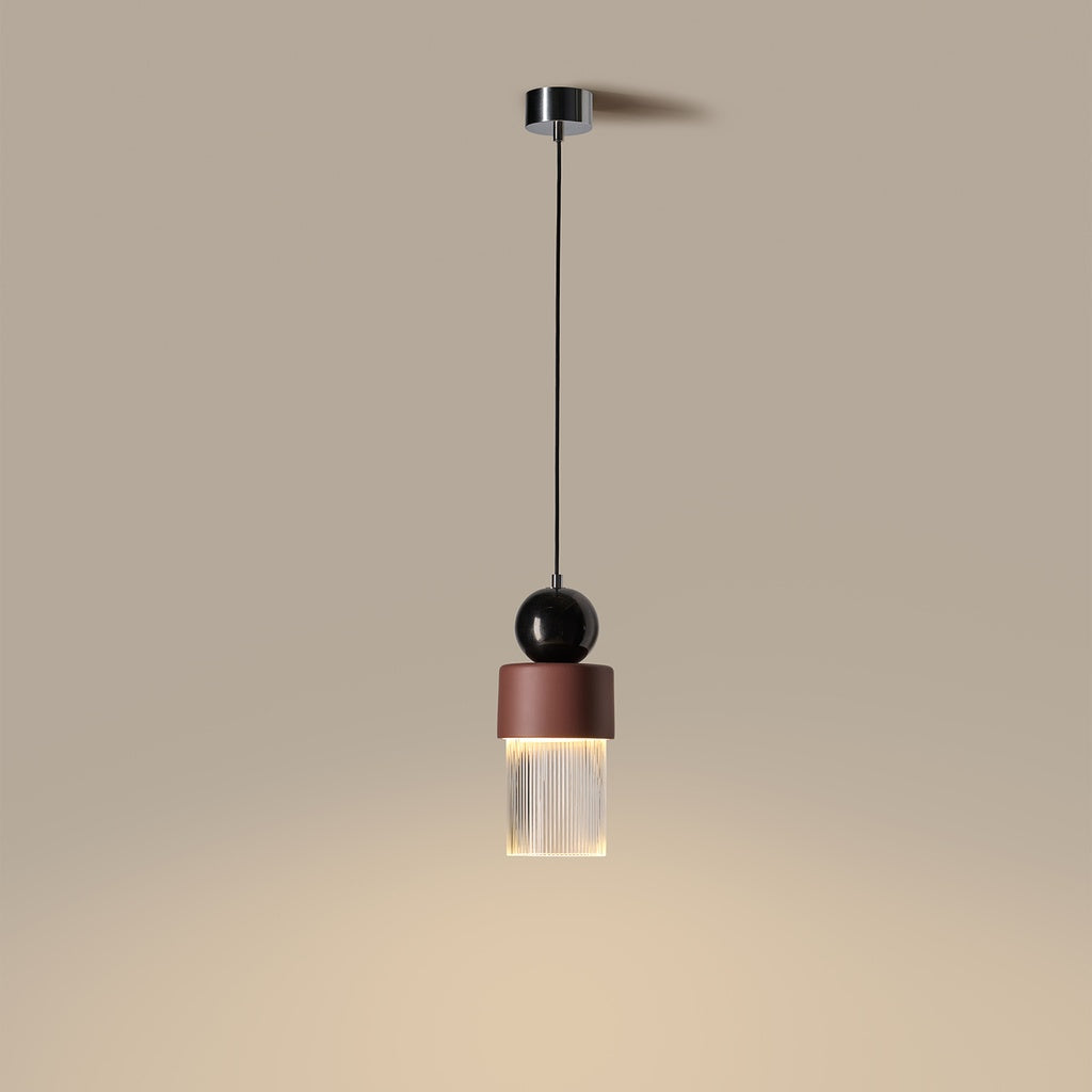Glamm Pendant Lamp - Brown Marble